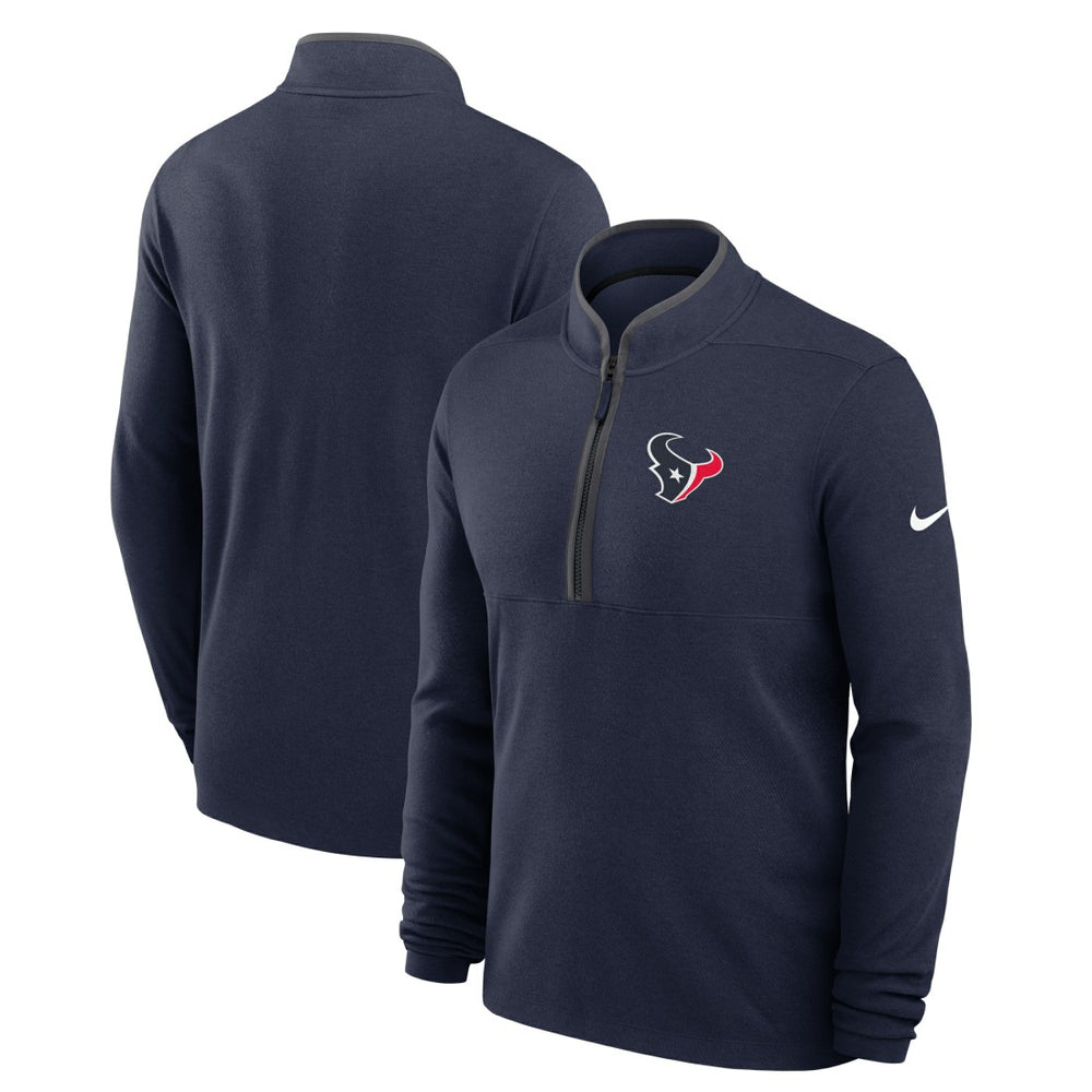 Houston Texans Lightweight Victory Dri-FIT Half-Zip Pullover - Navy | Nike discount