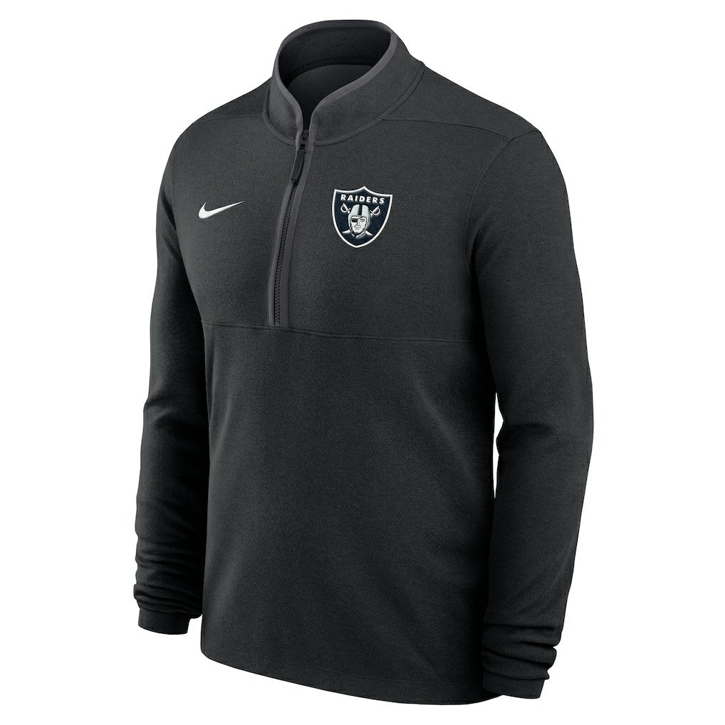 Las Vegas Raiders Lightweight Victory Dri-FIT Half-Zip Pullover - Black | Nike cheap