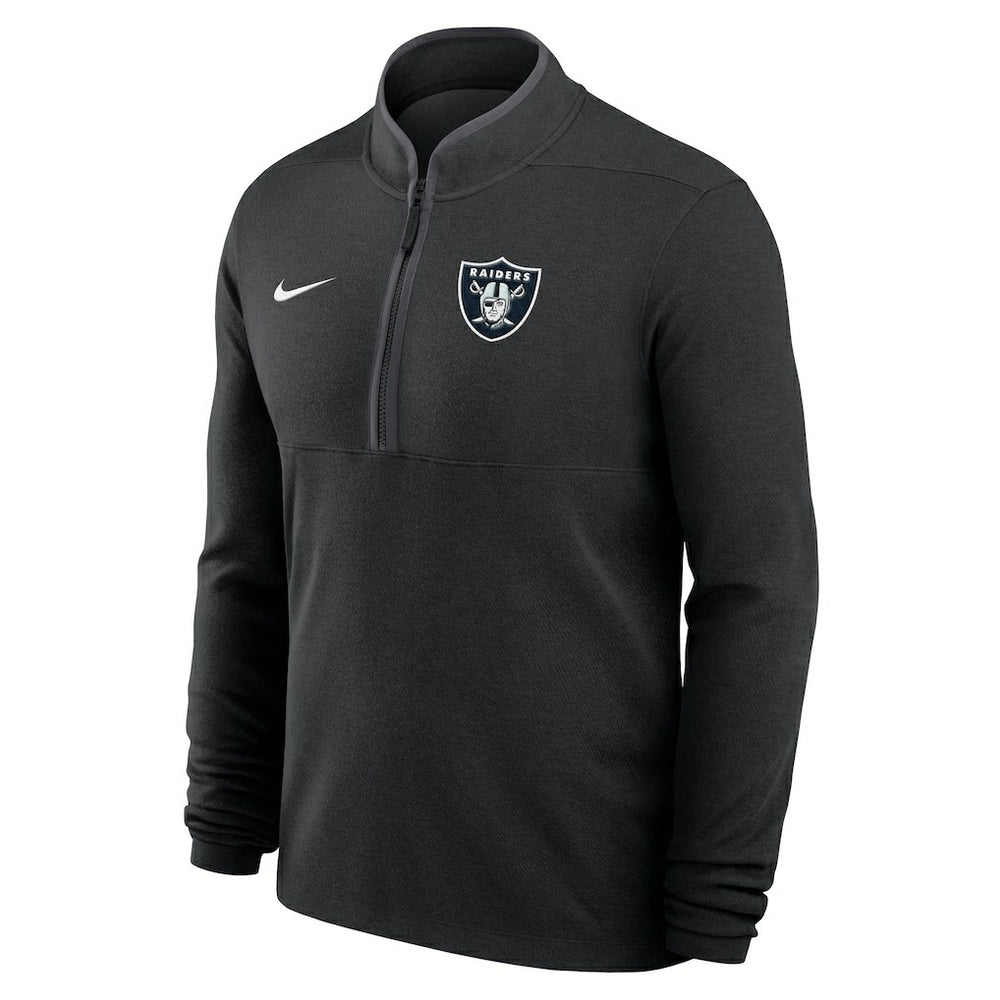 Las Vegas Raiders Lightweight Victory Dri-FIT Half-Zip Pullover - Black | Nike cheap