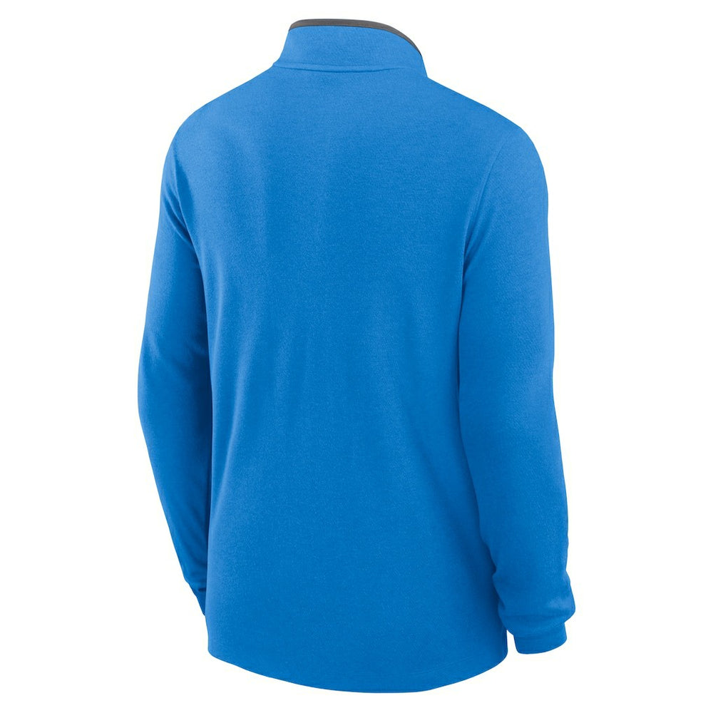 Los Angeles Chargers Lightweight Victory Dri-FIT Half-Zip Pullover - Powder Blue | Nike sale