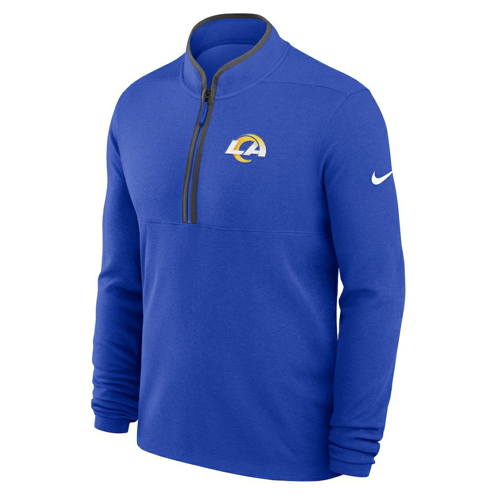 Los Angeles Rams Lightweight Victory Dri-FIT Half-Zip Pullover - Royal | Nike sale
