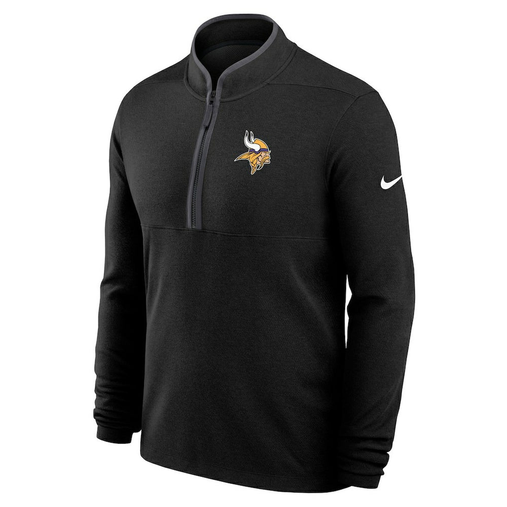 Minnesota Vikings Lightweight Victory Dri-FIT Half-Zip Pullover - Black | Nike discount
