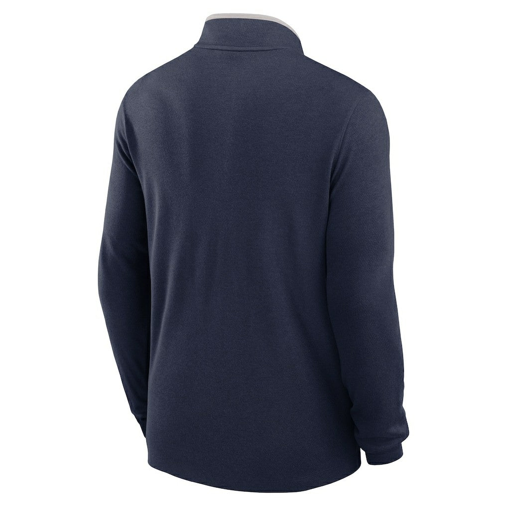 New England Patriots Lightweight Victory Dri-FIT Half-Zip Pullover - Navy | Nike outlet