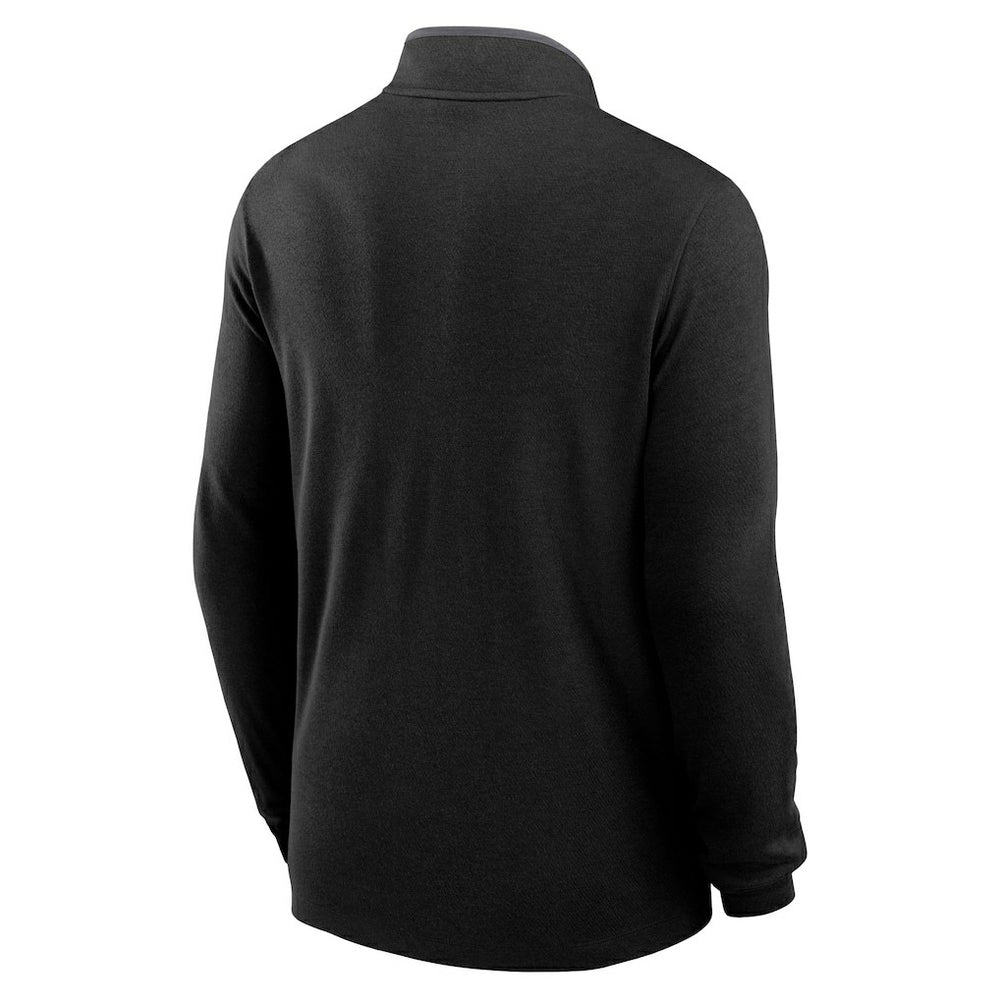 New Orleans Saints Lightweight Victory Dri-FIT Half-Zip Pullover - Black | Nike cheap