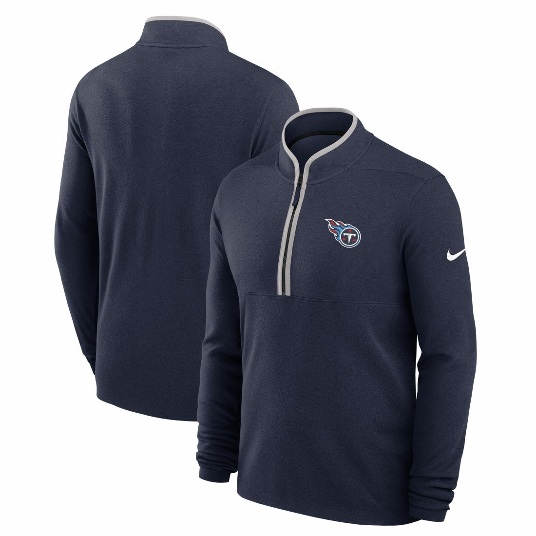 Tennessee Titans Lightweight Victory Dri-FIT Half-Zip Pullover - Navy | Nike sale