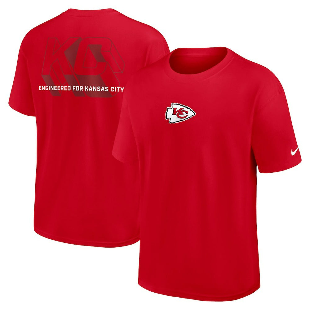 Kansas City Chiefs Dominate The Game Essential Max90 T-Shirt - Red | Nike outlet