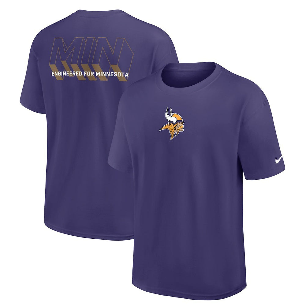 Minnesota Vikings Dominate The Game Essential Max90 T-Shirt - Purple | Nike sale