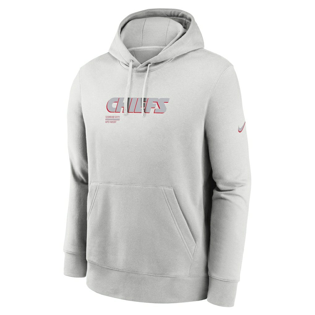 Kansas City Chiefs Edge Pack French Terry Club Pullover Hoodie - Gray | Nike sale