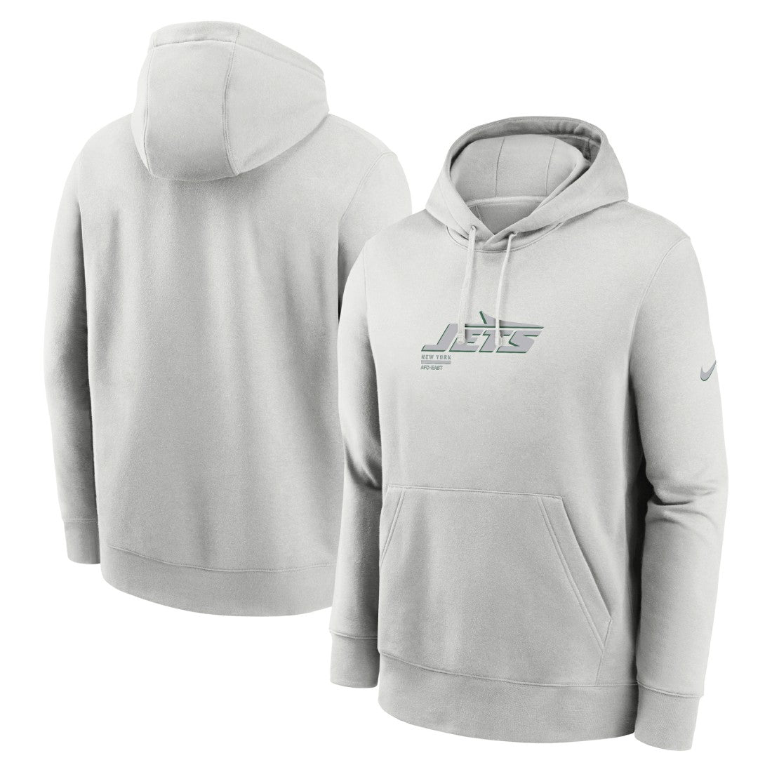 New York Jets Edge Pack French Terry Club Pullover Hoodie - Gray | Nike discount