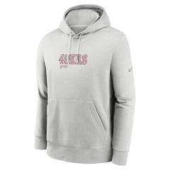 San Francisco 49ers Edge Pack French Terry Club Pullover Hoodie - Gray | Nike cheap