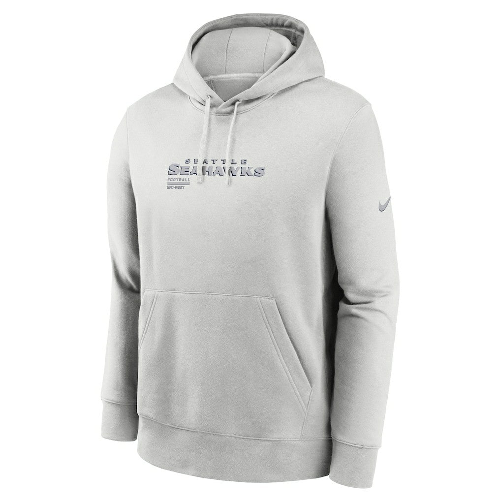 Seattle Seahawks Edge Pack French Terry Club Pullover Hoodie - Gray | Nike on sale