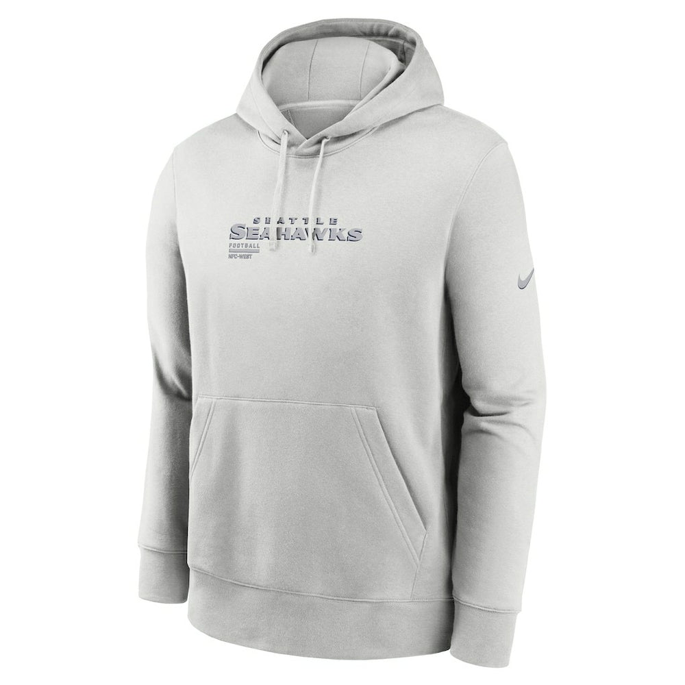 Seattle Seahawks Edge Pack French Terry Club Pullover Hoodie - Gray | Nike on sale