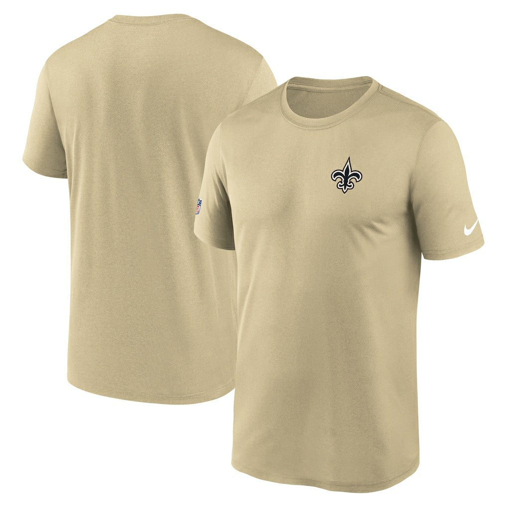 New Orleans Saints Sideline Alt Pack Legend Dri-FIT T-Shirt - Gold | Nike outlet