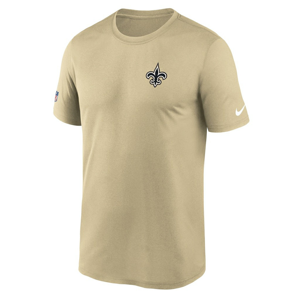 New Orleans Saints Sideline Alt Pack Legend Dri-FIT T-Shirt - Gold | Nike outlet