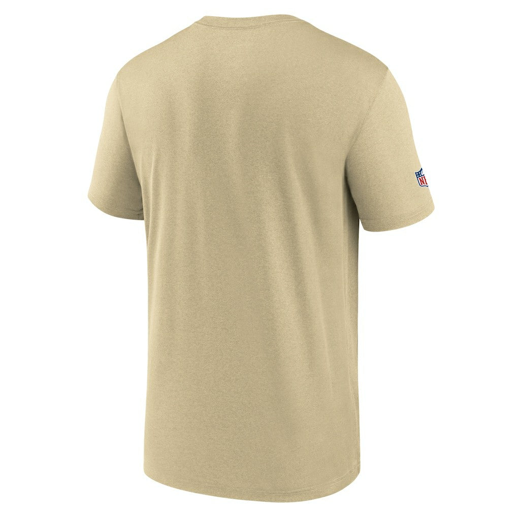 New Orleans Saints Sideline Alt Pack Legend Dri-FIT T-Shirt - Gold | Nike outlet