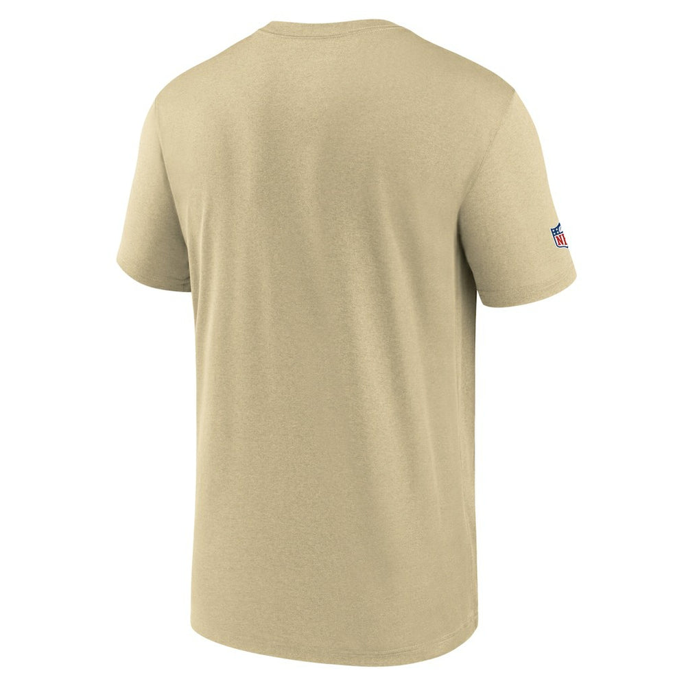 New Orleans Saints Sideline Alt Pack Legend Dri-FIT T-Shirt - Gold | Nike outlet