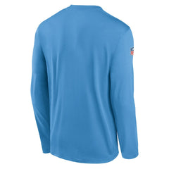 Tennessee Titans Legend Oilers Throwback Dri-FIT Long Sleeve T-Shirt - Navy | Nike cheap