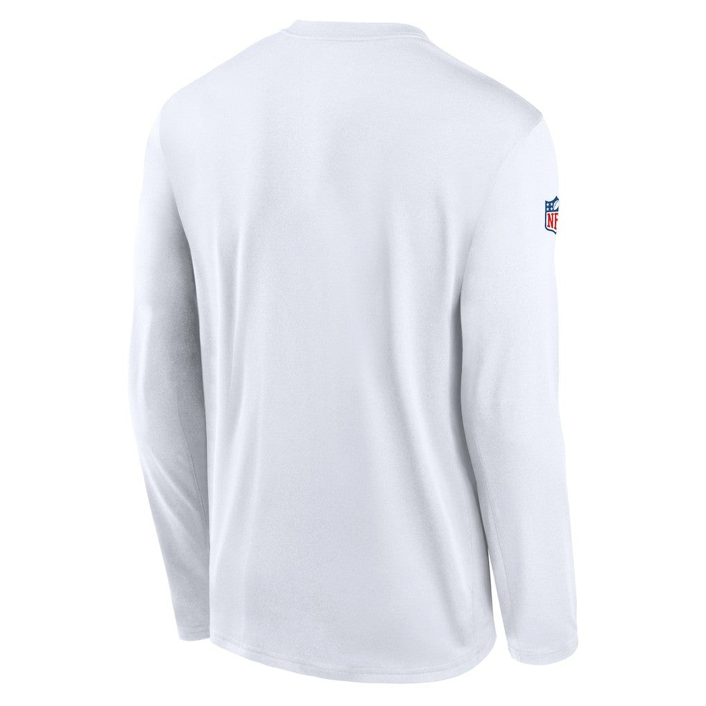 New York Jets Legend Small Logo Dri-FIT Long Sleeve T-Shirt - White | Nike on sale