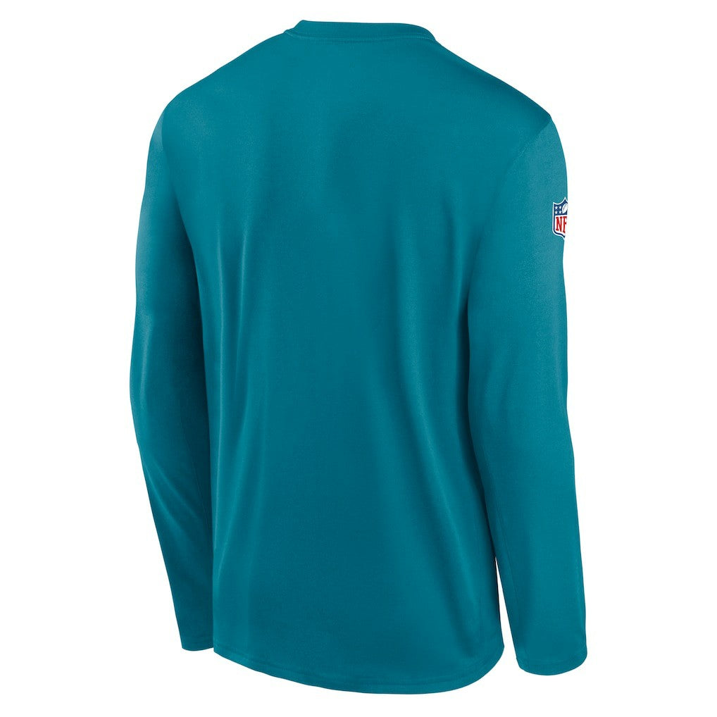 Jacksonville Jaguars Legend Small Logo Dri-FIT Long Sleeve T-Shirt - Teal | Nike for sale