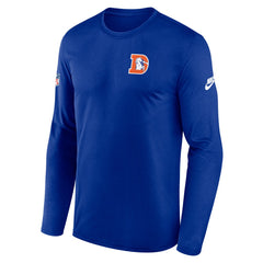 Denver Broncos Legend Small Logo Dri-FIT Long Sleeve T-Shirt - Royal | Nike discount
