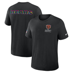 Chicago Bears 2025 NFL Crucial Catch Tri-Blend Dri-FIT T-Shirt - Black | Nike sale