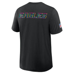 Philadelphia Eagles 2025 NFL Crucial Catch Tri-Blend Dri-FIT T-Shirt - Black | Nike for sale