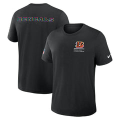 Cincinnati Bengals 2025 NFL Crucial Catch Tri-Blend Dri-FIT T-Shirt - Black | Nike discount