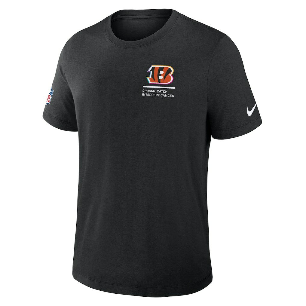 Cincinnati Bengals 2025 NFL Crucial Catch Tri-Blend Dri-FIT T-Shirt - Black | Nike discount