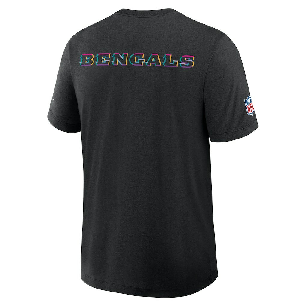 Cincinnati Bengals 2025 NFL Crucial Catch Tri-Blend Dri-FIT T-Shirt - Black | Nike discount