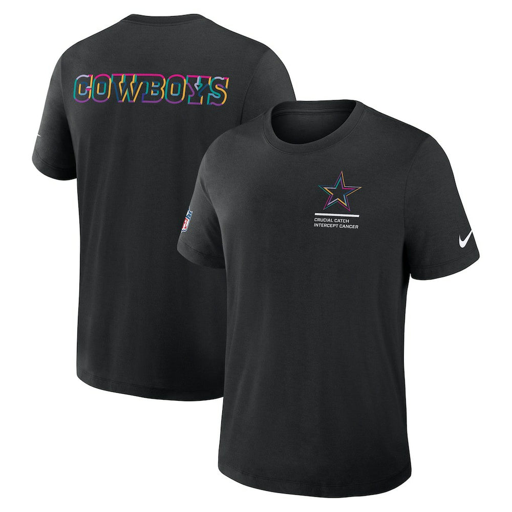 Dallas Cowboys 2025 NFL Crucial Catch Tri-Blend Dri-FIT T-Shirt - Black | Nike sale
