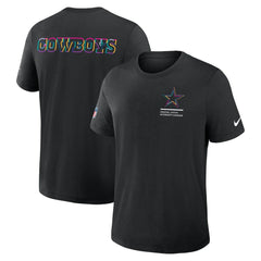 Dallas Cowboys 2025 NFL Crucial Catch Tri-Blend Dri-FIT T-Shirt - Black | Nike sale