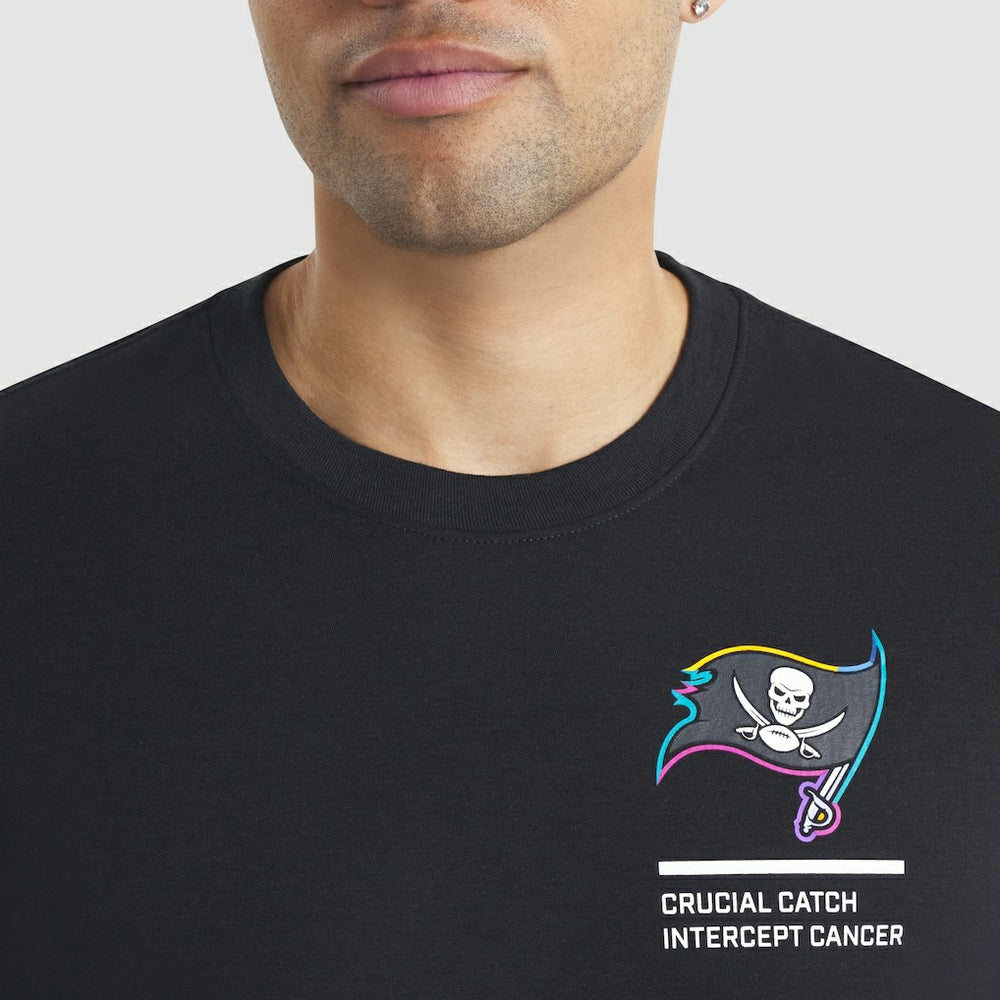 Tampa Bay Buccaneers 2025 NFL Crucial Catch Tri-Blend Dri-FIT T-Shirt - Black | Nike sale