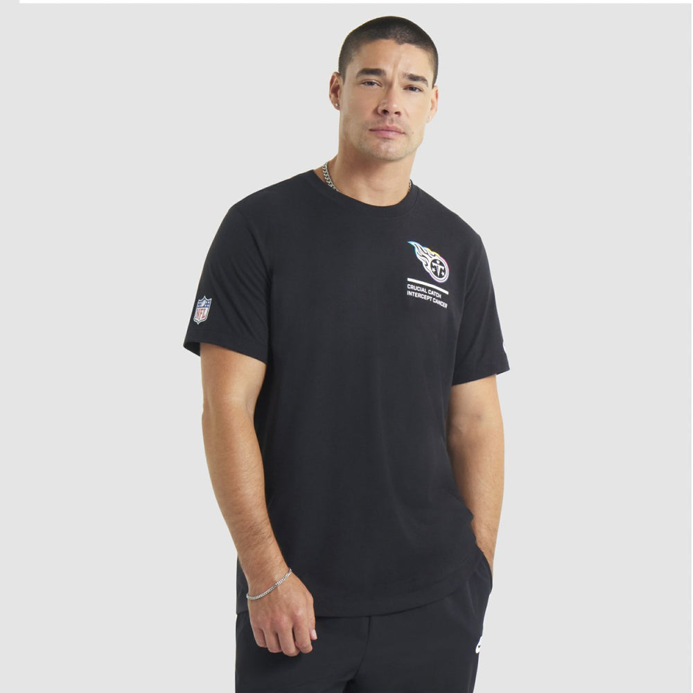 Tennessee Titans 2025 NFL Crucial Catch Tri-Blend Dri-FIT T-Shirt - Black | Nike discount