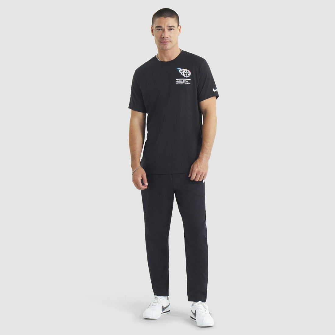 Tennessee Titans 2025 NFL Crucial Catch Tri-Blend Dri-FIT T-Shirt - Black | Nike discount