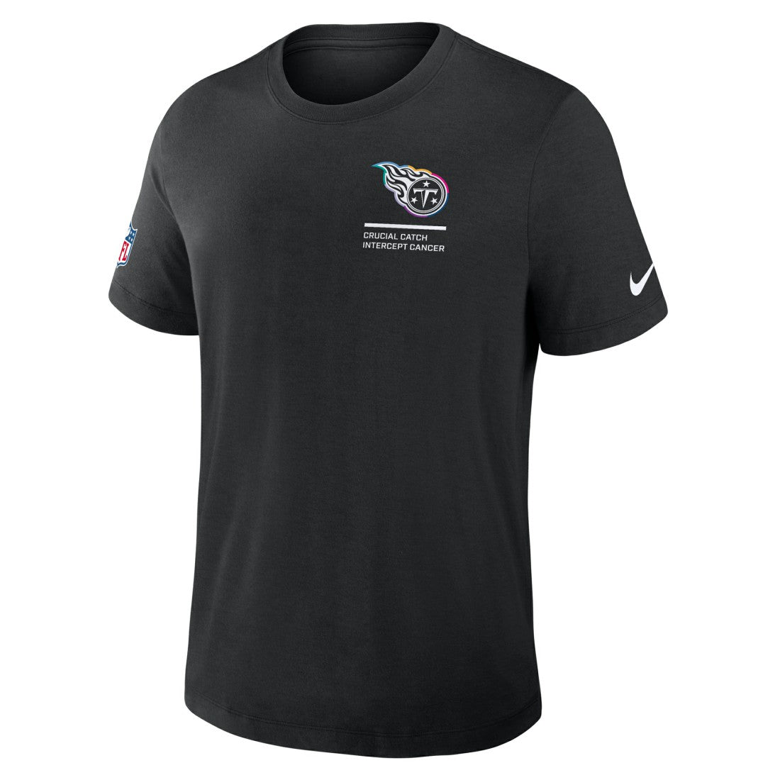 Tennessee Titans 2025 NFL Crucial Catch Tri-Blend Dri-FIT T-Shirt - Black | Nike discount