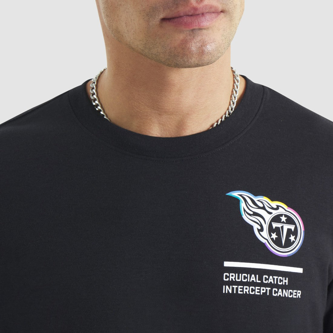 Tennessee Titans 2025 NFL Crucial Catch Tri-Blend Dri-FIT T-Shirt - Black | Nike discount