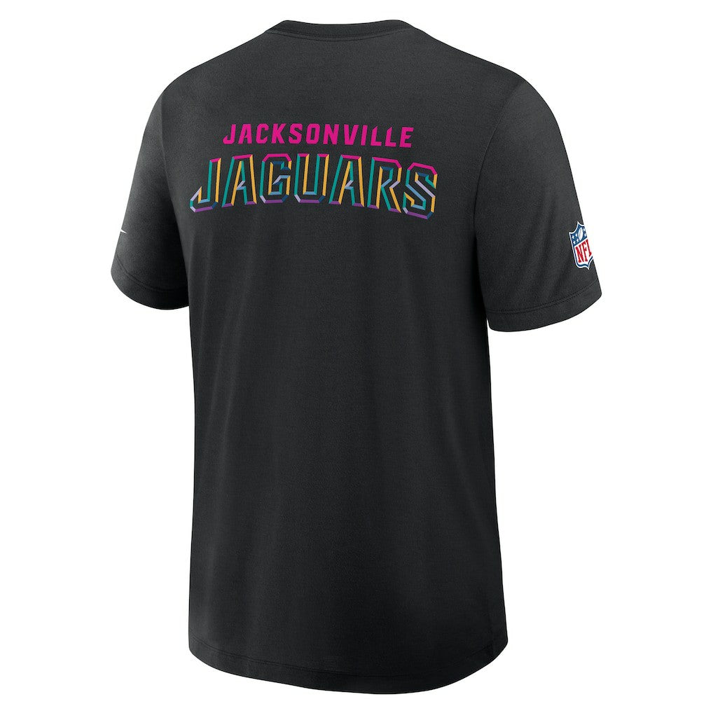 Jacksonville Jaguars 2025 NFL Crucial Catch Tri-Blend Dri-FIT T-Shirt - Black | Nike online