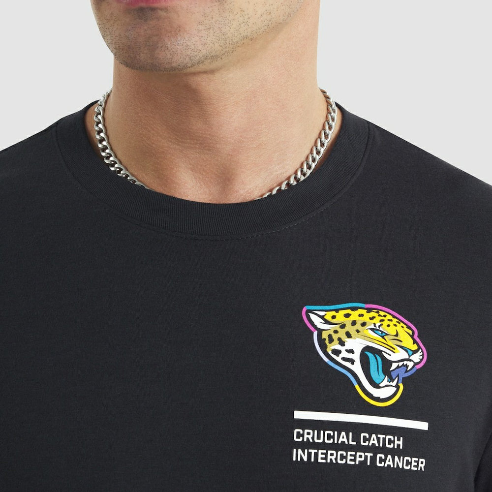 Jacksonville Jaguars 2025 NFL Crucial Catch Tri-Blend Dri-FIT T-Shirt - Black | Nike online