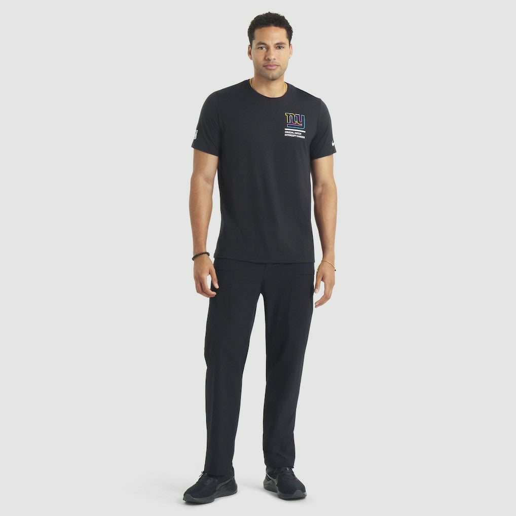 New York Giants 2025 NFL Crucial Catch Tri-Blend Dri-FIT T-Shirt - Black | Nike online