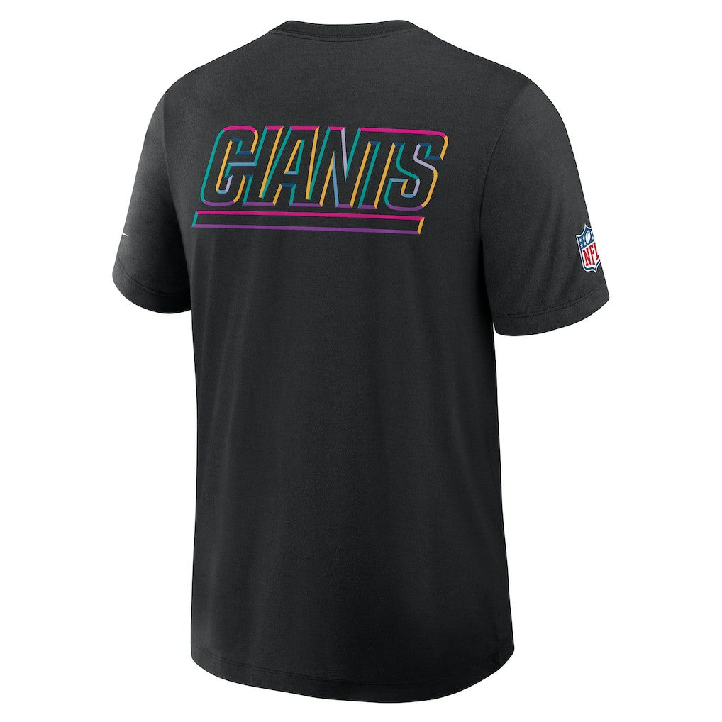 New York Giants 2025 NFL Crucial Catch Tri-Blend Dri-FIT T-Shirt - Black | Nike online