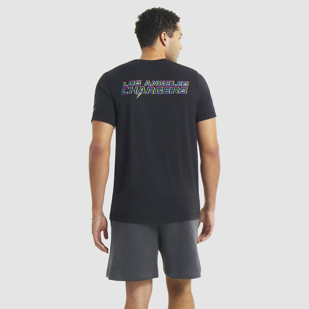 Los Angeles Chargers 2025 NFL Crucial Catch Tri-Blend Dri-FIT T-Shirt - Black | Nike on sale