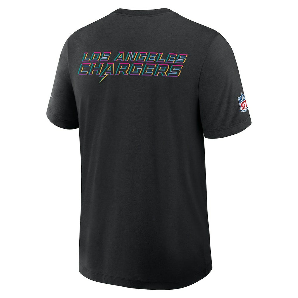 Los Angeles Chargers 2025 NFL Crucial Catch Tri-Blend Dri-FIT T-Shirt - Black | Nike on sale