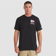 Kansas City Chiefs 2025 NFL Crucial Catch Tri-Blend Dri-FIT T-Shirt - Black | Nike outlet
