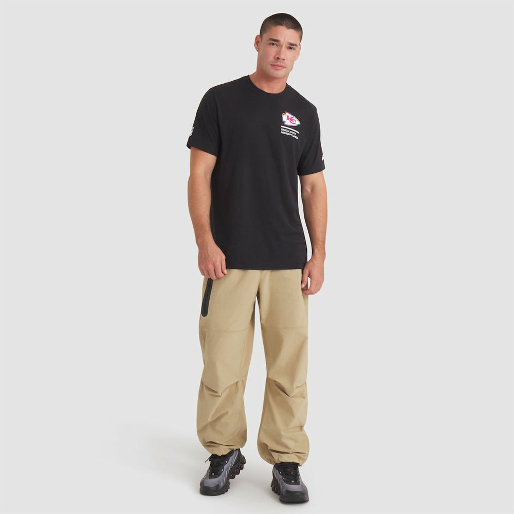 Kansas City Chiefs 2025 NFL Crucial Catch Tri-Blend Dri-FIT T-Shirt - Black | Nike outlet