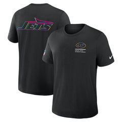 New York Jets 2025 NFL Crucial Catch Tri-Blend Dri-FIT T-Shirt - Black | Nike for sale