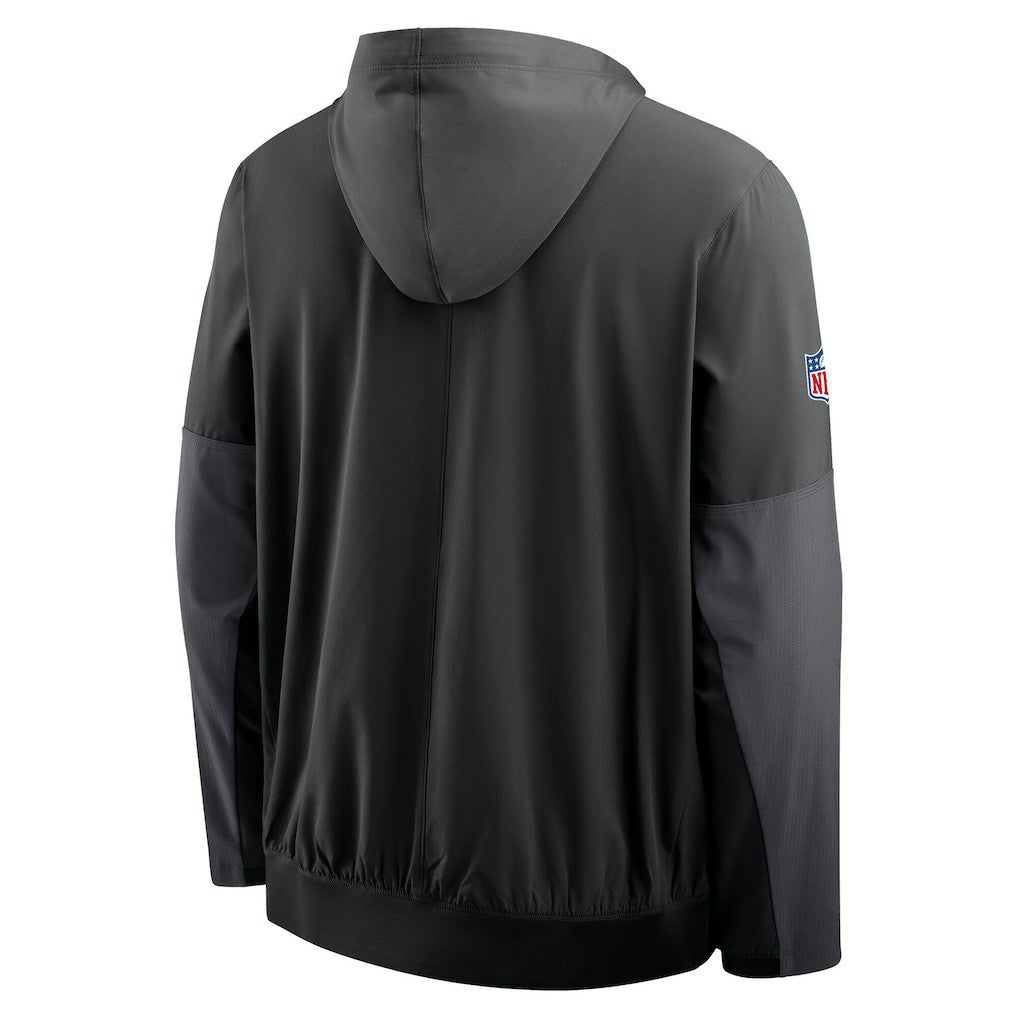Cincinnati Bengals Sideline Anorak Half-Zip Hoodie Jacket - Black | Nike outlet