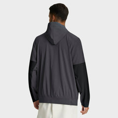 Cleveland Browns Sideline Anorak Half-Zip Hoodie Jacket - Anthracite | Nike outlet