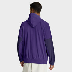 Minnesota Vikings Sideline Anorak Half-Zip Hoodie Jacket - Purple | Nike on sale