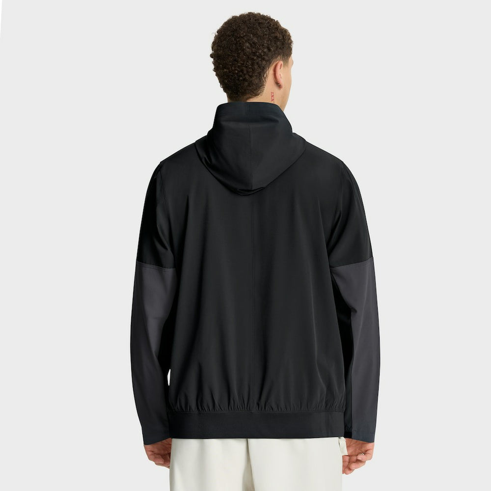 Pittsburgh Steelers Sideline Anorak Half-Zip Hoodie Jacket - Black | Nike outlet