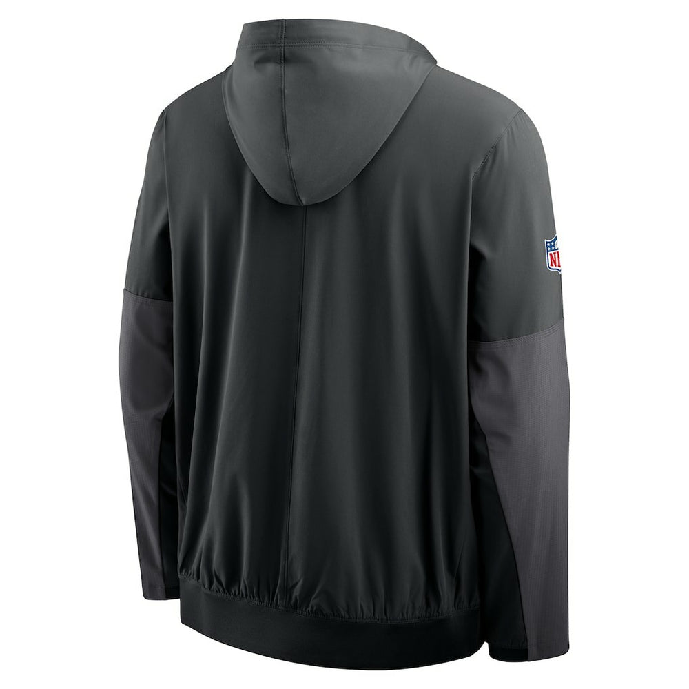 Las Vegas Raiders Sideline Anorak Half-Zip Hoodie Jacket - Black | Nike sale